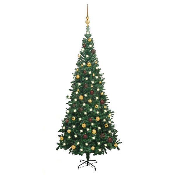 vidaXL Christmas Tree Artificial Christmas Tree Pre-lit Christmas Trees