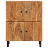 vidaXL Side Cabinet Natural wood Solid acacia wood, Engineered wood, Iron