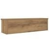 vidaXL Kitchen Rack Stackable Artisan Oak 19.7x5.9x6.3" Engineered Wood