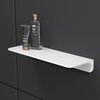 SCH&Uuml;TTE Shower Shelf White Melamine 13.8 x 4.9 x 2.0 in Shower Shelf