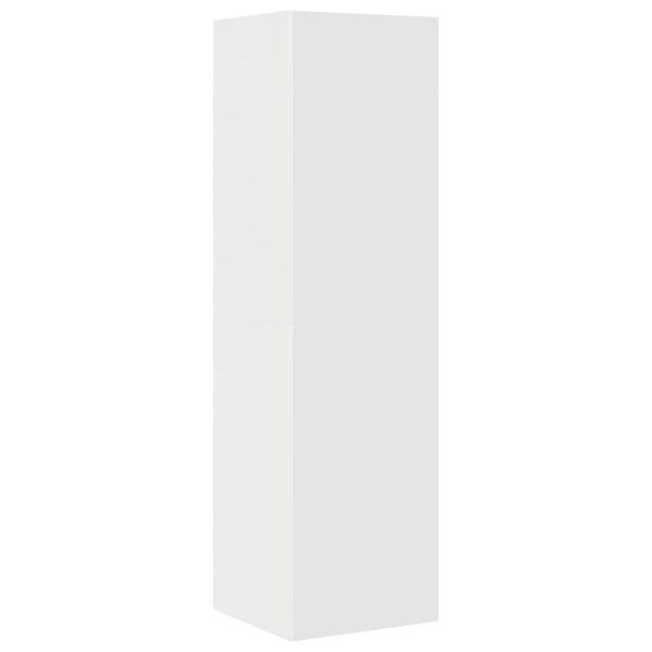 vidaXL TV Cabinet Set Set of 4 White Engineered wood 4 Piece Set