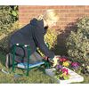 Draper Tools Gardening Kneeler Green and white Iron Medium Foldable