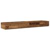 vidaXL Bed Drawers Old Wood 53.15 x 14.37 x 6.50 in Engineered Wood