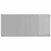 vidaXL Kitchen Backsplash Light grey 43.31 x 19.69 x 0.24 in