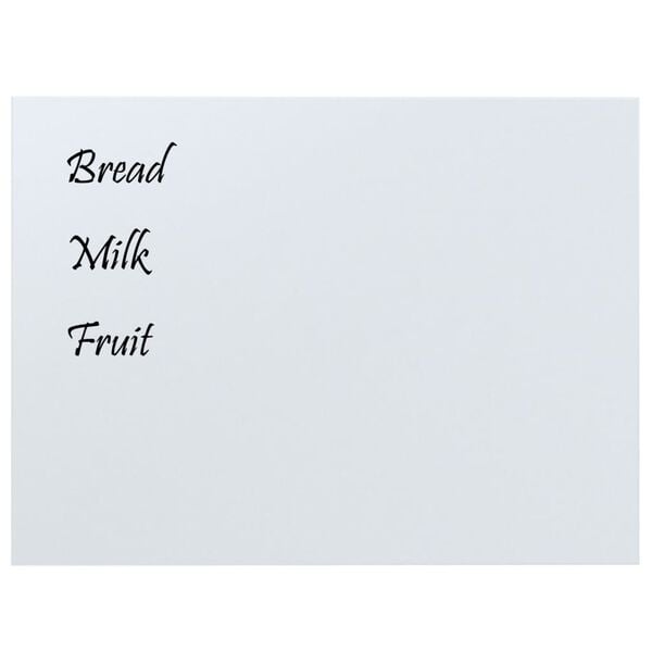 vidaXL Wall-mounted Magnetic Board White 31.5"x23.6"&nbsp;Tempered Glass