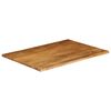 vidaXL Table Top Natural Mango Wood Solid Mango Wood Medium Durable