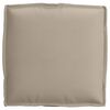 vidaXL Pallet Cushion for suitable for Seat 4 pcs Taupe 40 x 40 x 8 cm