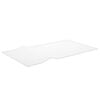 vidaXL Table Protector Transparent PVC 70.9 x 35.4 in Table Protector