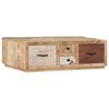 vidaXL Coffee Table Multicolor Solid Mango Wood