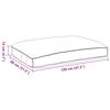 vidaXL Pallet Cushion for suitable for Seat Anthracite
