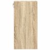 vidaXL Hanging Cabinet Sonoma Oak Engineered wood Medium Wall mounting