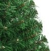 vidaXL Artificial Christmas Tree Green PVC, steel 47.2 in
