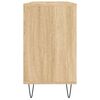 vidaXL Bathroom Cabinet Sonoma Oak Engineered wood