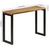 vidaXL Console Table Varies Solid reclaimed wood, iron Medium Industrial