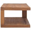 vidaXL Coffee Table Warm wood tone Solid Teak Wood Medium Coffee Table