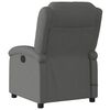 vidaXL Massage Recliner Chair Dark grey
