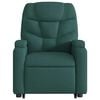 vidaXL Stand Up Massage Recliner Chair Dark Green