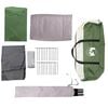 vidaXL Family Tent Tipi 8-Person Green Waterproof