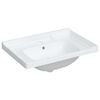 vidaXL Bathroom Sink White 28.0x18.9x9.1" Rectangular Ceramic