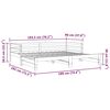 vidaXL Day Bed White Solid Pine Wood Adjustable Size Pull-Out Day Bed