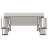 vidaXL Ceiling Spotlight Brushed Nickel 26.5 x 26 x 11.5 cm Steel