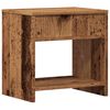vidaXL Bedside Cabinet Set of 2 Old wood Engineered wood Small