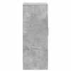 vidaXL Shoe Cabinet Concrete grey Engineered wood Standard Shoe Cabinet