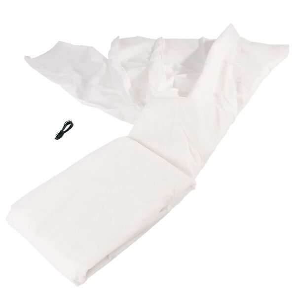 Nature Winter Fleece Cover White Non-woven polypropylene Large