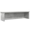 vidaXL Kitchen Racks Stackable 2 pcs Concrete Grey 19.7x5.9x6.3"
