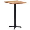 vidaXL Bistro Table Leg Black Cast iron Medium Industrial