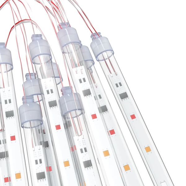 vidaXL Meteor Light Set of 20 Colorful Plastic Regular Colorful