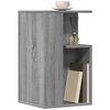 vidaXL Side Table Grey Sonoma Engineered wood Small Storage End Table