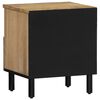 vidaXL Bedside Cabinets 2 pcs 15.7"x13"x18.1" Solid Wood Mango