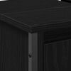 vidaXL Bathroom Sink Cabinet Black Oak 60 x 35 x 60 cm Engineered wood