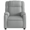 vidaXL Electric Massage Recliner Chair Light gray