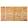 vidaXL Table Top Natural Solid Mango Wood 43.3 x 23.6 in Durable