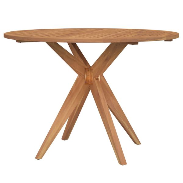 vidaXL Garden Table Brown Solid Acacia wood 43.3 x 29.5 in Durable