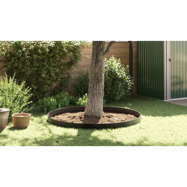 vidaXL Root Barrier Black 0.7 x 5 m HDPE