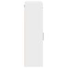 vidaXL Bathroom Wall Cabinet TULUM White 14.57 x 9.65 x 33.86 in