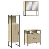 vidaXL Bathroom Furniture Set Sonoma Oak