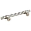 vidaXL Cabinet Handle Set of 10 Silver Stainless Steel Standard