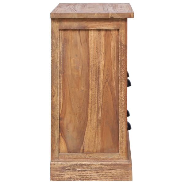 vidaXL Side Cabinet Teak Solid teak wood Medium Side Cabinet