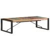 vidaXL Coffee Table Multicolor Solid reclaimed wood, powder-coated steel