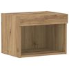 vidaXL TV Cabinet Set Artisan Oak 15.75 x 11.81 x 11.81 in