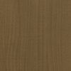 vidaXL Side Cabinet Honey Brown Solid Pinewood 70.9x14.2x25.6 in