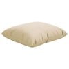 vidaXL Sofa Cushion Set of 4 Beige Polyester Large Water-Resistant