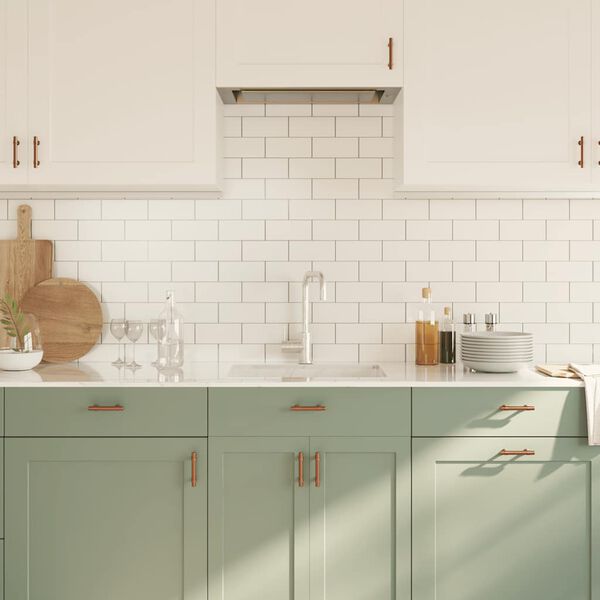 vidaXL Cabinet Handle Set of 10 Bronze Stainless Steel Small Durable