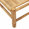 vidaXL Sun Lounger Natural bamboo Bamboo Adult-size