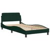 vidaXL Bed Frame Dark green