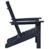 vidaXL Folding Adirondack Chair Navy 74.5 x 80.5 x 90cm HDPE